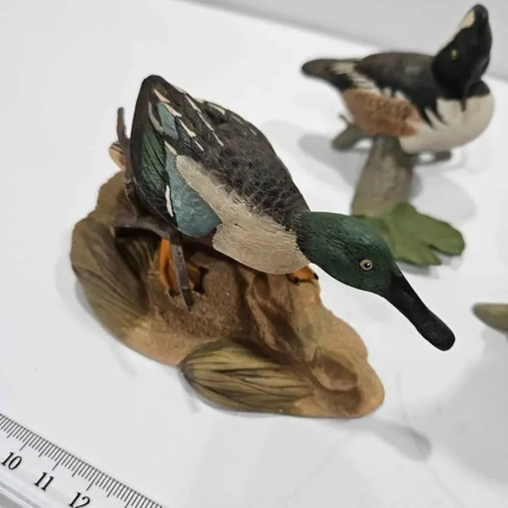Set of 4 Bird Figurines